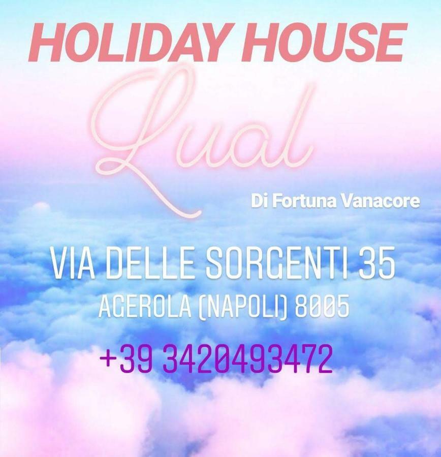 Holiday House Lual Agerola Buitenkant foto